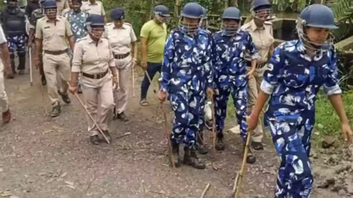 Ahead of the second and politically crucial phase of the 2026 West Bengal Assembly Election, Howrah has been placed under an extraordinary security blanket