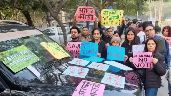 The new definition of what constitutes the Aravalli hills has triggered protests from Haryana's Gurugram to Rajasthan's Udaipur, with environmental activists