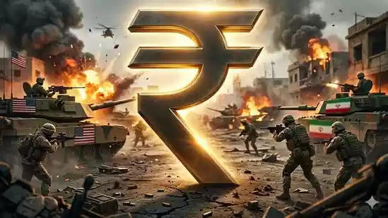 Why is the Indian rupee at record low today