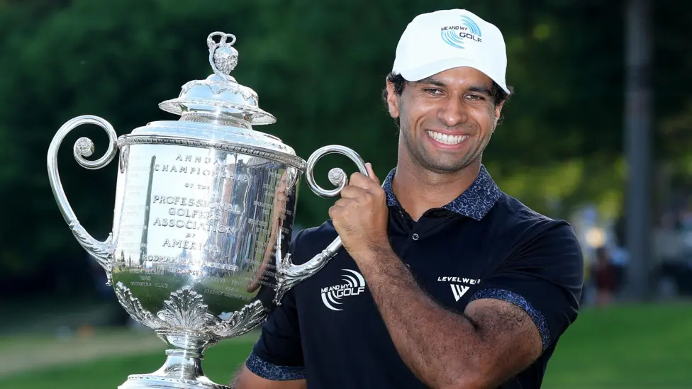 It feels fitting that an underdog who uses what some consider unorthodox methods was last man standing at a slugfest of a US PGA Championship held in Rocky