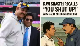 Shastri recalled that Tendulkar approached him during the match and expressed his intent to respond to the sledging in Australia's tone