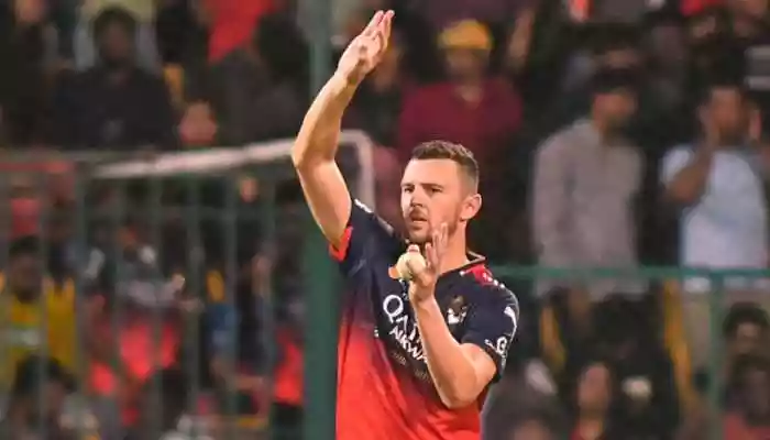 Josh Hazlewood, who played a crucial role in RCB's triumphant campaign in the IPL 2025, has not played a match since injuring his hamstring in the Sheffield