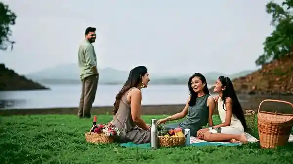 A 40-year-old client in a therapy session talks about people saying all the right things, but when it's time to act or show up, they fall short. She says