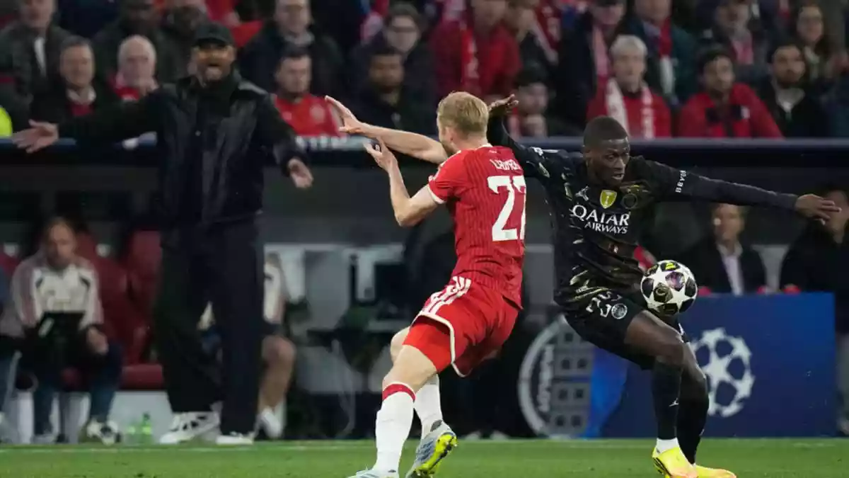 Bayern Munich were left furious after a controversial handball decision during their UEFA Champions League semi-final defeat to Paris Saint-Germain on