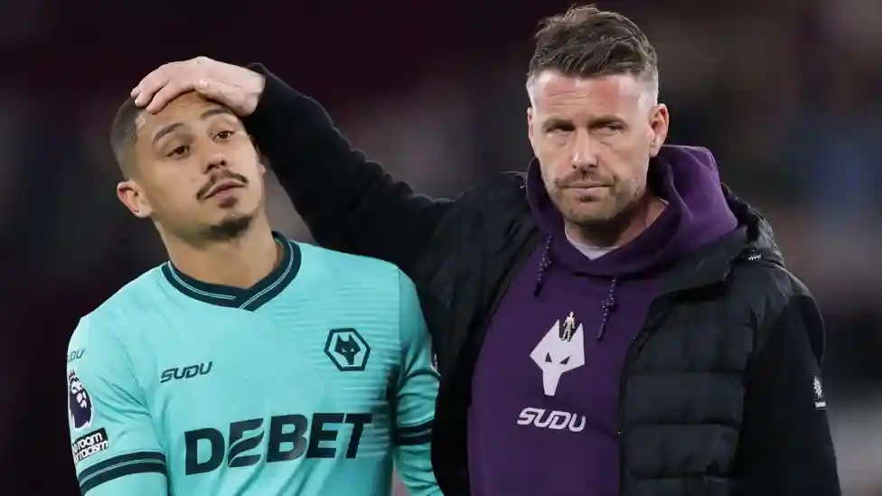 The front doors at Compton broke one Friday afternoon. </b> For a few minutes a number of people at Wolves' training ground were locked out before the