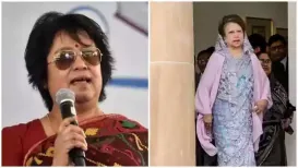 Noted Bangladeshi writer Taslima Nasreen, who has been living in a self-exile in India, criticised former Bangladeshi Prime Minister Khaleda Zia