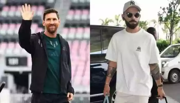 As Lionel Messi arrives in Delhi for his GOAT India Tour, Virat Kohli's presence in the capital fuels massive speculation over a potential historic meeting