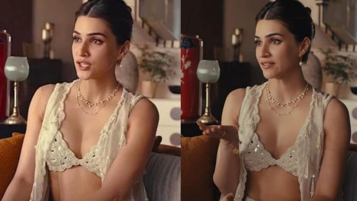 <strong>Kriti Sanon Rakshabandhan ad</strong>: Kriti Sanon is facing massive backlash online after appearing in a Raksha Bandhan jewellery