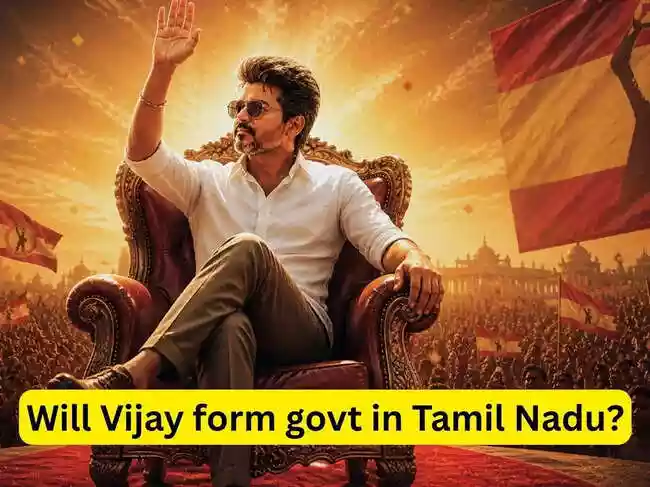 Will Vijay form government? (Google Trends): Actor-politician Thalapathy Vijay's Tamilaga Vettri Kazhagam (TVK) emerged as the single largest party in Tamil