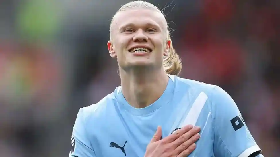 With nine goals in his first seven Premier League games, Manchester City striker Erling Haaland has started the season on fire.</b> While it is not his best start to a campaign - he scored 11 goals in his first seven games in 2022-23 and 10 last season - it still puts him three goals ahead in the early running for this season's Premier League Golden Boot.With nine goals in his first seven Premier League games, Manchester City striker Erling Haaland has started the season on fire.</b>While it is not his best start to a campaign - he scored 11 goals in his first seven games in 2022-23 and 10 last season - it still puts him three goals ahead in the early running for this season's Premier League Golden Boot.The fact that none of his nine goals have been penalties makes it even more impressive.Of course, injury could definitively intervene in the destination of the Golden Boot, but there are two reasons why Haaland is such a strong favourite for the award so early.First, the number of goals he has already scored - and, just as importantly, the number and quality of chances he is getting. And second, the slow start his usual rivals for the prize have made.