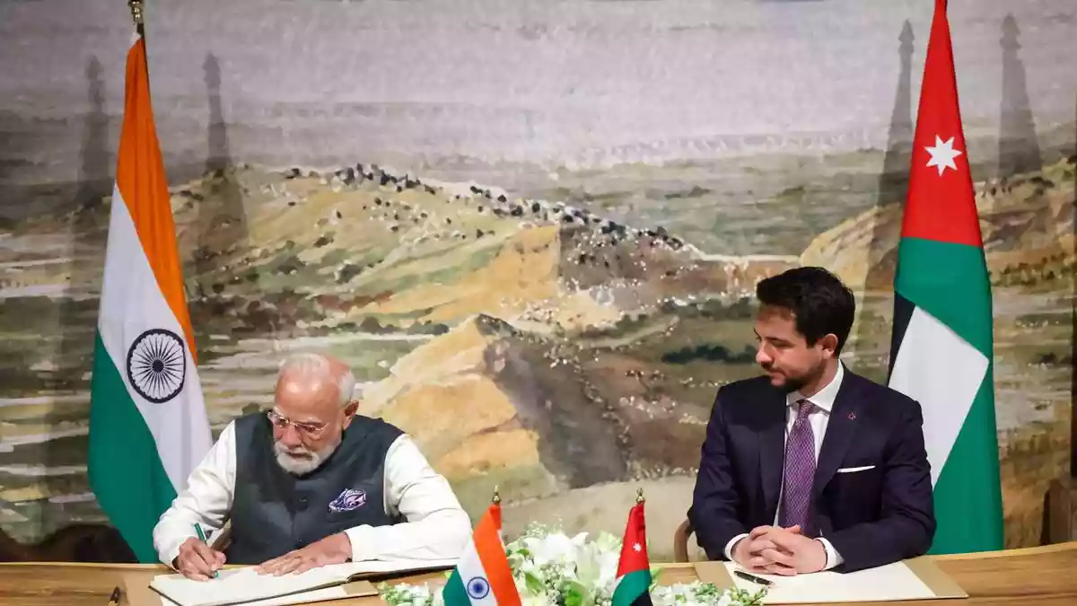 With Prime Minister Narendra Modi in Amman calling for an India-Jordan collaboration for the reconstruction of war-ravaged Syria, and External Affairs Minister
