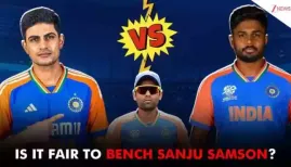 Sanju Samson's continued exclusion sparks intense debate as struggling Shubman Gill and out-of-form Suryakumar Yadav fail to justify their prolonged run in