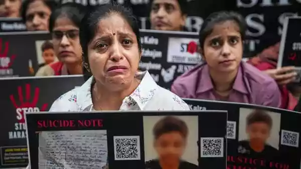 Moments before the fatal decision, the weeping and disturbed 16-year-old Delhi schoolboy, who died by suicide, had asked his co-passenger to withdraw her son
