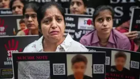 Moments before the fatal decision, the weeping and disturbed 16-year-old Delhi schoolboy, who died by suicide, had asked his co-passenger to withdraw her son