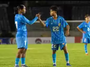 During the Women's Asian Cup, India's team had a dramatic hiccup when ill-fitting kits meant for younger athletes were shipped to them in Australia