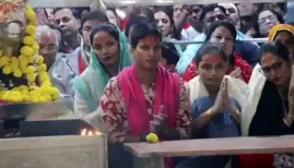 During the World Cup, the Indian contingent had also visited the temple after suffering back-to-back defeats in the tournament. The players participated in the