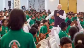 Prime Minister Narendra Modi said the world is looking at India with great expectations, largely because of the country's youth who are driving development in