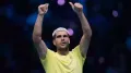 Carlos Alcaraz stated on Saturday that Jannik Sinner is the favourite to retain his ATP Finals title at home, following the new world number one setting up a