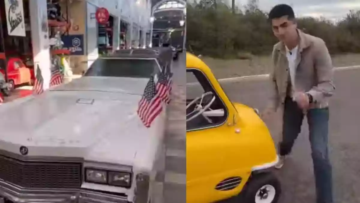 World’s Largest 100-Ft Car Has A Helipad