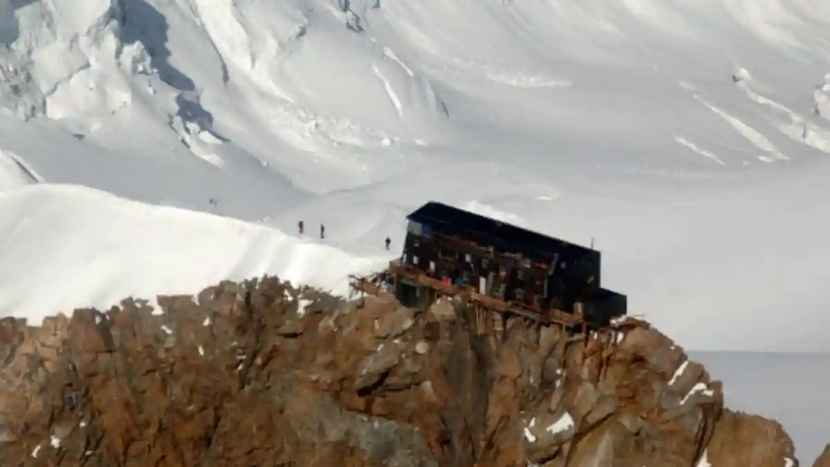 High up in the Italian Alps, far from busy roads and cities, there's a place so remote that the world below feels like a distant memory