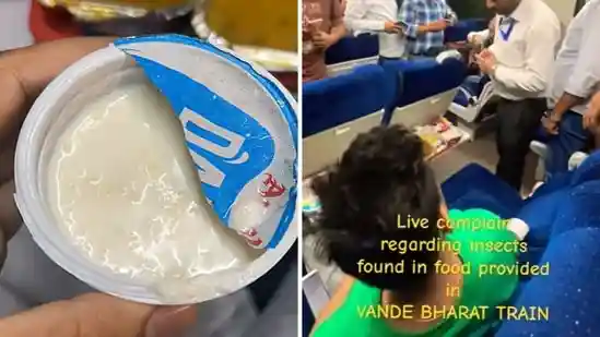 Worms in Vande Bharat meal row