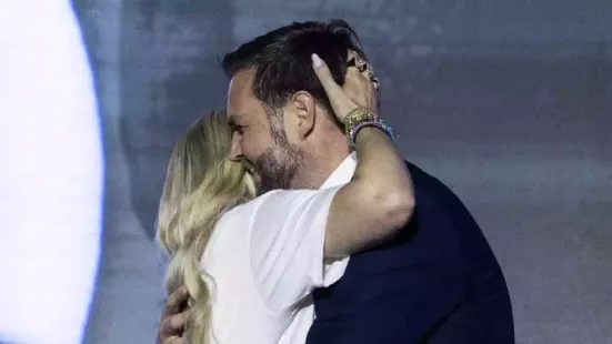Erika Kirk, the widow of late Turning Point USA (TPUSA) founder Charlie Kirk, has dismissed online speculation over her now-viral hug with US Vice President JD