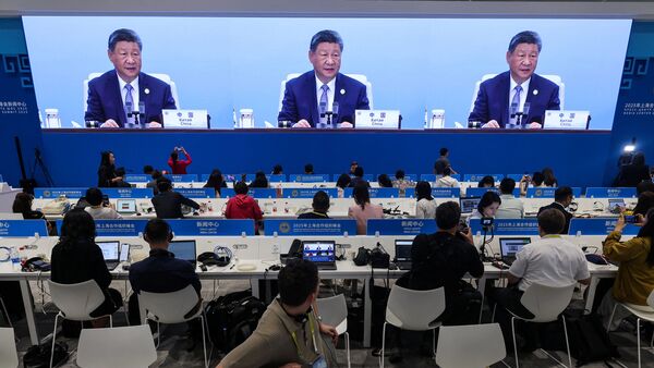 Xi Jinping emphasises the need to oppose a Cold War mentality and bloc confrontations, advocating against bullying practices in international relations.  (This is a developing story. Check back for updates.)