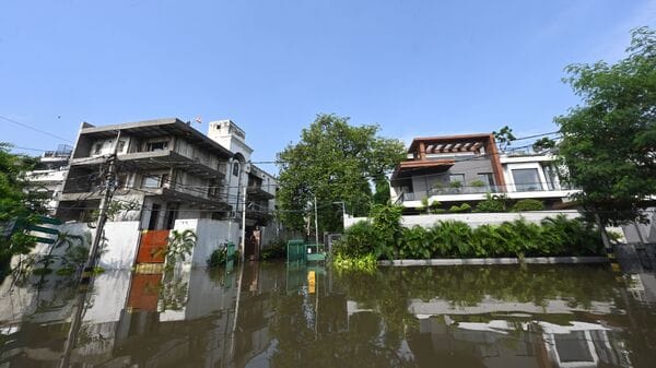 Yamuna is flowing in full spate above danger mark 205.33 metres which has caused flooding in several low-lying areas. Floodwaters entered ISBT Kashmere Gate, Delhi Secretariat, Civil Lines, Monastery Market, Bhola Ghat in Kalindi Kunj following continues rainfall over the last few days in the upper catchment areas and in the national capital.