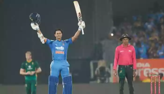 Indian opener Yashasvi Jaiswal was relieved to score his maiden ODI century in helping India to a nine-wicket victory against South Africa in the third and