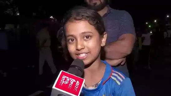 Young girl’s reaction to India’s World Cup win in fluent English wins internet