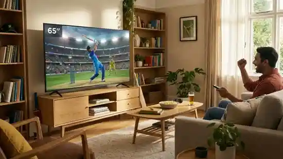 For many homes, moving to a 65 inch TV is less about size and more about comfort. A bigger 4K screen means you are not squinting at scores