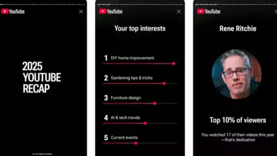 YouTube has finally released its first ever YouTube Recap, allowing users to get a summary of their viewing habits throughout the year. The feature, however