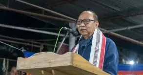 Bharatiya Janata Party's Yumnam Khemchand Singh was on Tuesday elected as the leader of the legislative party in Manipur. The election is viewed as a step