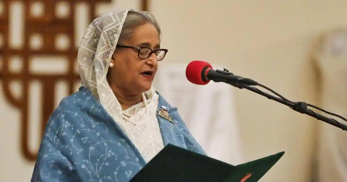 Former Bangladeshi Prime Minister Sheikh Hasina on Friday accused Muhammad Yunus, the head of the country's interim government, of being a “murderous
