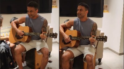 Zerodha co-founder Nithin Kamath playing a guitar and singing Euphoria's Aage Jaane Ram Kya Hoga was captured in a wonderful video that went viral on social media. Kamath was enjoying a musical house party with his family when he was recorded playing the instrument and singing the famous song by his mother, Revathi Kamath, who shared it over her Facebook account.