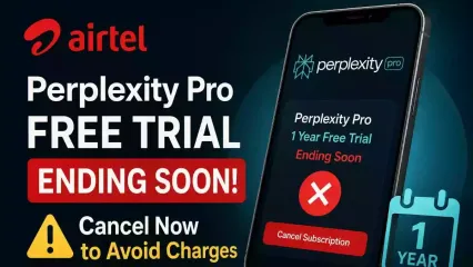 एयरटेल सिम यूज करते हैं और आप भी एक साल के लिए फ्री Perplexity Pro यूज कर रहे हैं तो ध्यान दें. 17 जुलाई से पहले सब्सक्रिप्शन कैंसिल नहीं किया तो आपके क्रेडिट कार्ड से अच्छे खासे पैसे कट सकते हैं.