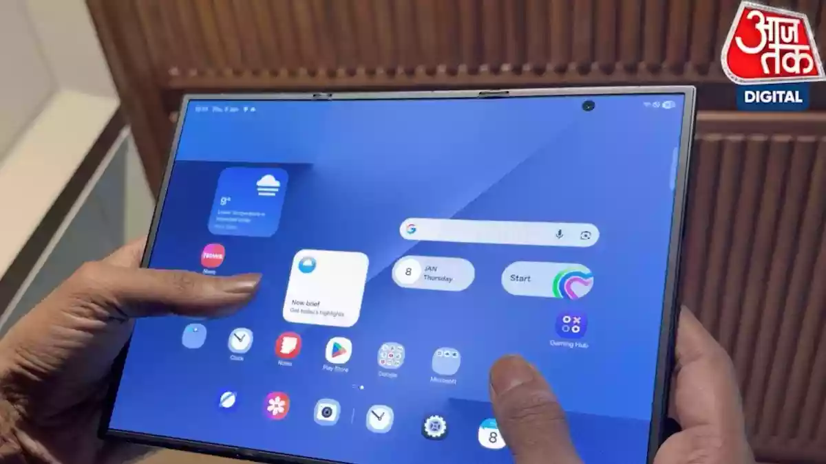 Apple से पहले Samsung ला रहा है बिना क्रीज वाला फोल्डेबल स्मार्टफोन