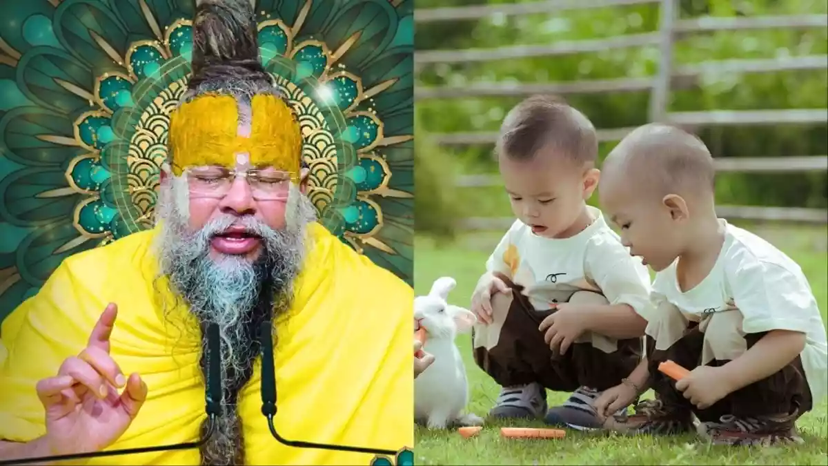 बच्चों को नौकरानी की सेवा नहीं