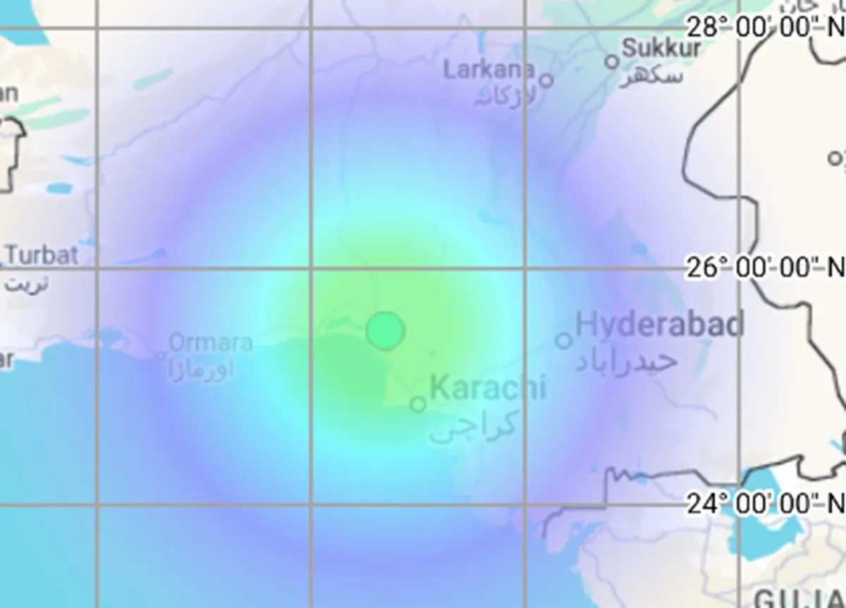 भूकंप के झटकों से हिली पाकिस्तान की धरती