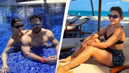 एक्ट्रेस और करीना कपूर खान की ननद सोहा अली खान का बिकिनी और मोनोकनी लुक चर्चा में बना हुआ है. सोहा की बोल्डनेस देख फैंस शॉक्ड हो रहे हैं. एक्ट्रेस के फोटोज-वीडियोज इंटरनेट पर वायरल हैं.