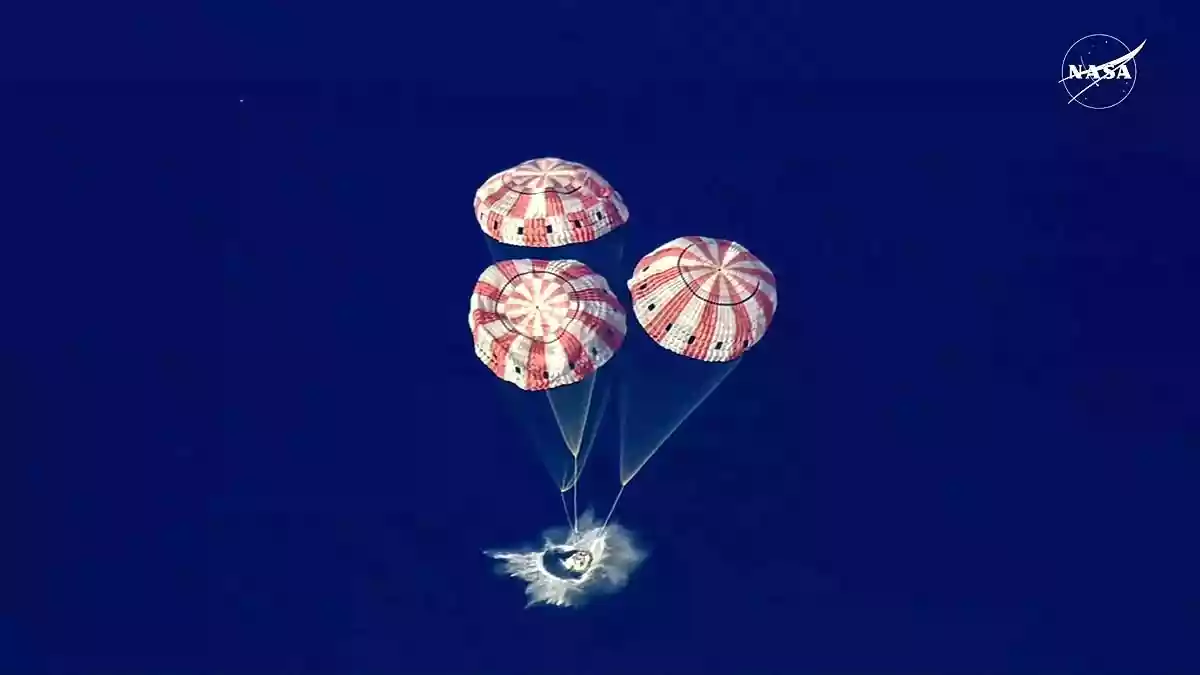 चांद का सफर...10 दिन बाद धरती पर लौटे चंद्रयात्री