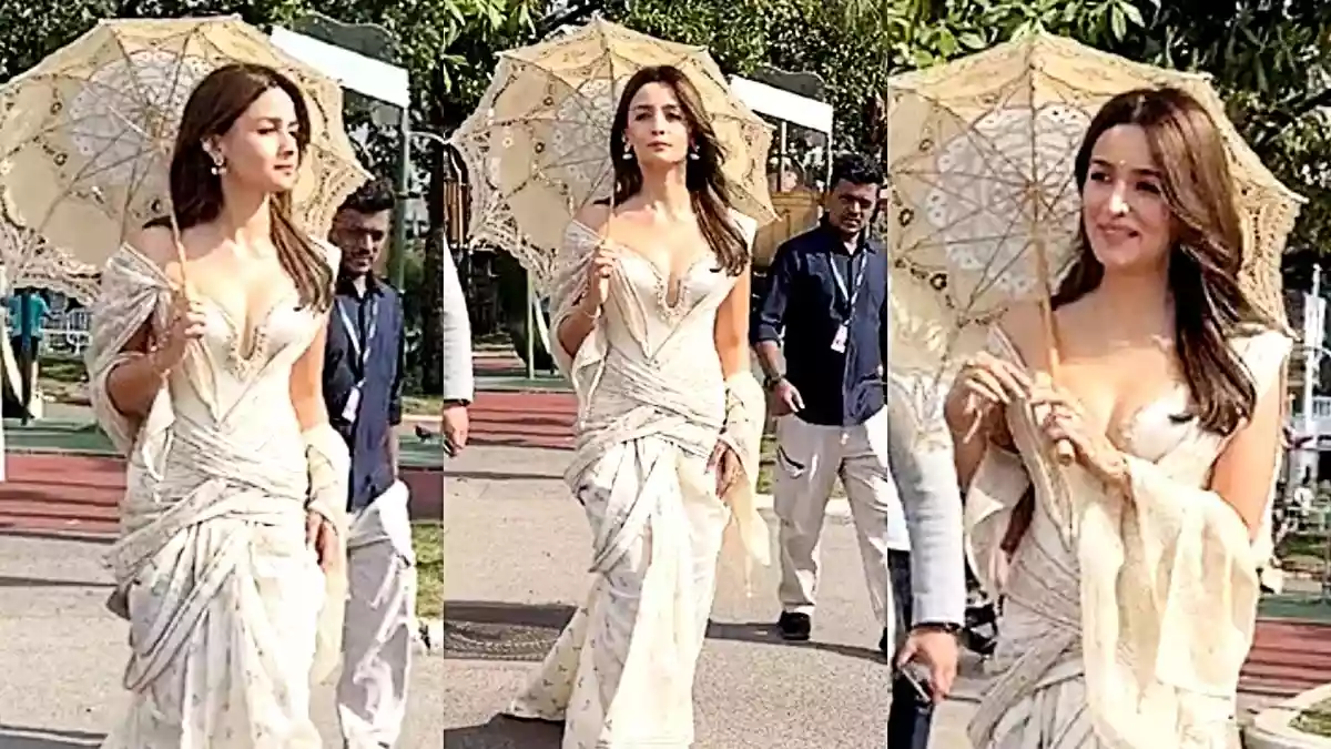 Cannes में फैंस से घिरीं आलिया भट्ट