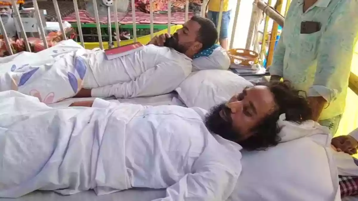 देवेंद्र महतो की भूख हड़ताल जारी
