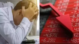 दिन की कमाई साफ... अचानक बिखरा बाजार, डे हाई से 600 अंक टूटा सेंसेक्‍सशुरुआती कारोबार