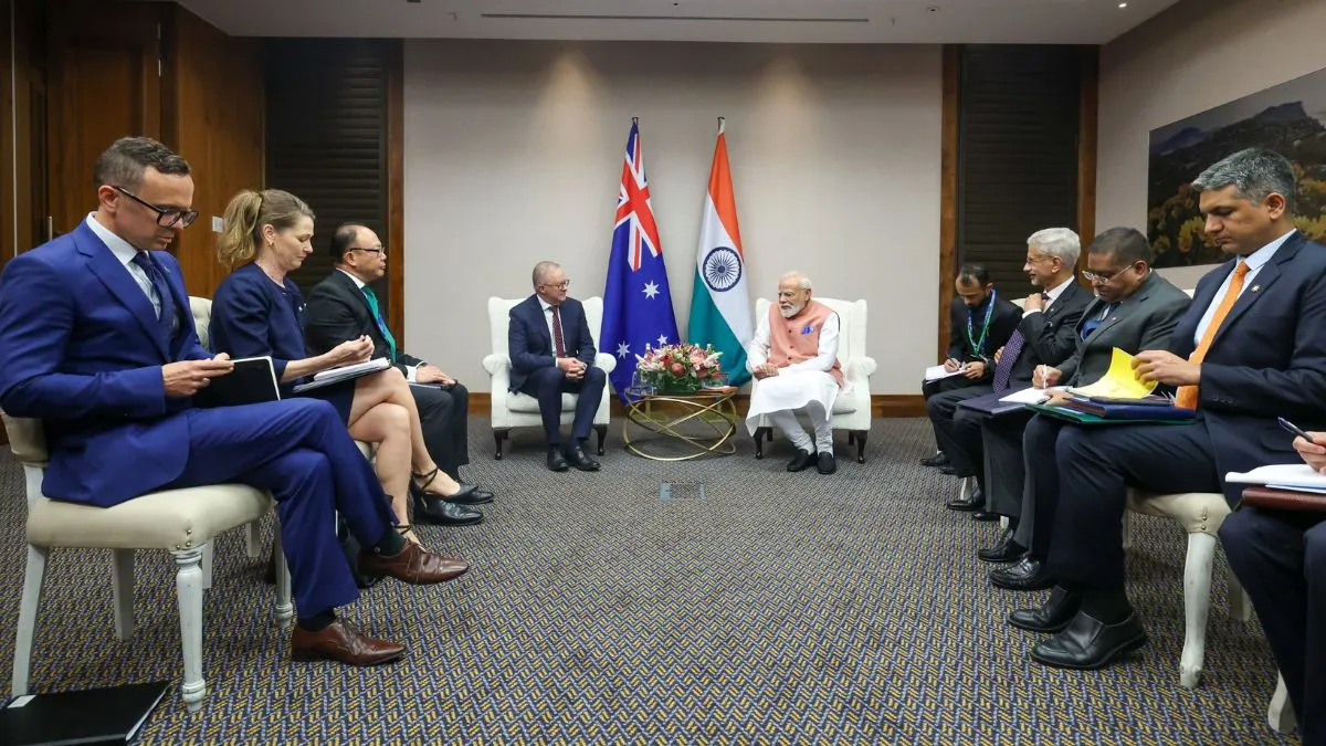 G-20 से इतर मिले पीएम मोदी और एंथनी अल्बनीज