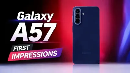 सैमसंग का नया Galaxy A57 कैसा परफॉर्म कर रहा है? इस फर्स्ट इंप्रेशन में जानेंगे ये फोन शुरुआती यूज में कैसा है. कैमरा से लेकर डिस्प्ले और बैटरी के बारे में भी जानेंगे. Samsung ने अपनी A-सीरीज़ को इस