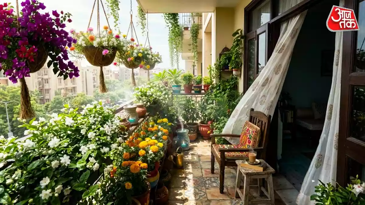 भीषण गर्मी और बढ़ते बिजली बिल से परेशान हैं? अपनी बालकनी में फूलों वाले पौधे लगा सकते हैं. ये पौधे न केवल घर की खूबसूरती बढ़ाते हैं, बल्कि प्राकृतिक रूप से तापमान कम कर हवा में नमी और