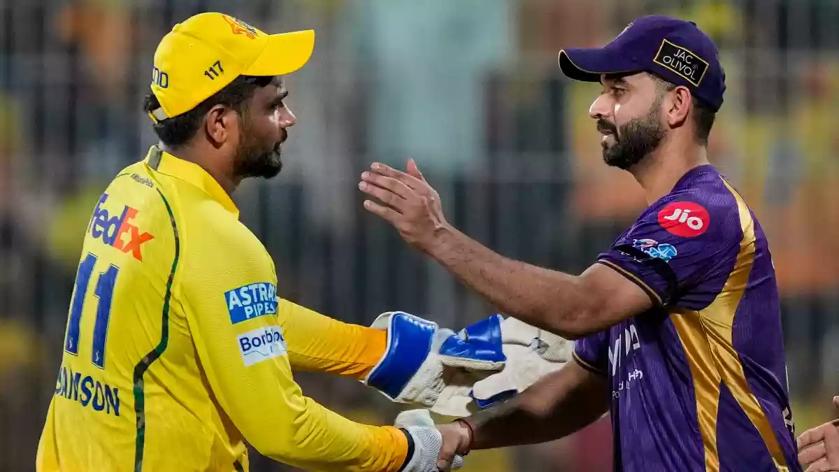 कोलकाता नाइट राइडर्स (KKR) को इंड‍ियन प्रीम‍ियर लीग (IPL) 2026 में चौथी हार का सामना करना पड़ा, जब चेन्नई सुपर किंग्स (CSK) ने 32 रन से हराया. कप्तान अजिंक्य रहाणे ने हार के लिए बल्लेबाजी को