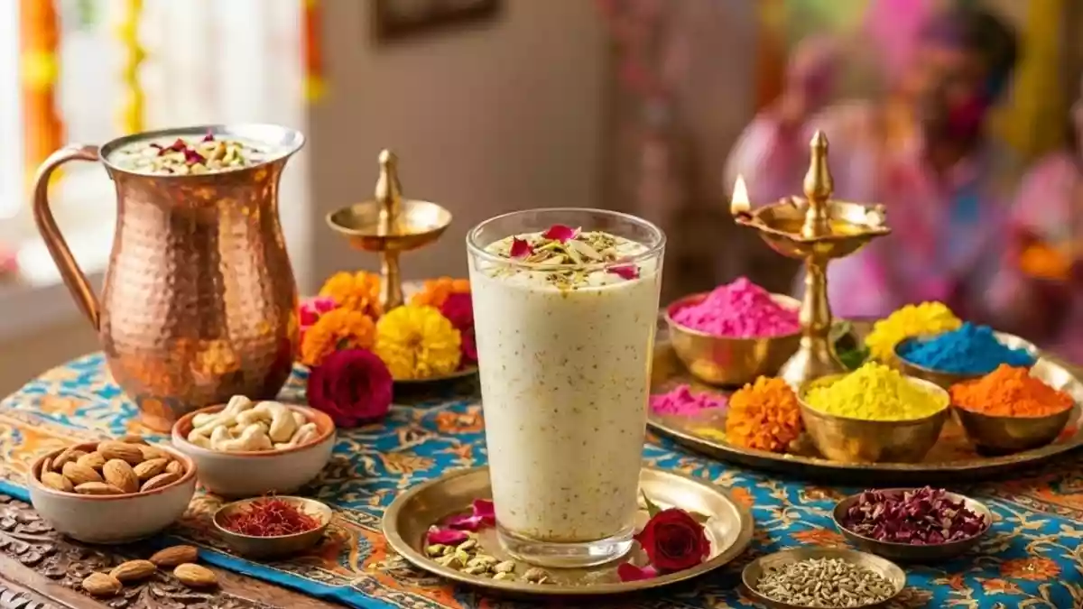 होली पर आज बनाएं ठंडी-ठंडी ठंडाई