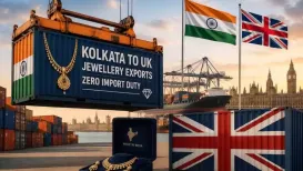 इधर FTA लागू, उधर भारत से UK निकली सोना-चांदी और हीरे की खेप